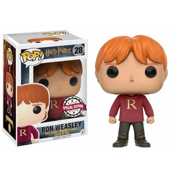 Funko Pop Ron Weasley con Súeter - Harry Potter
