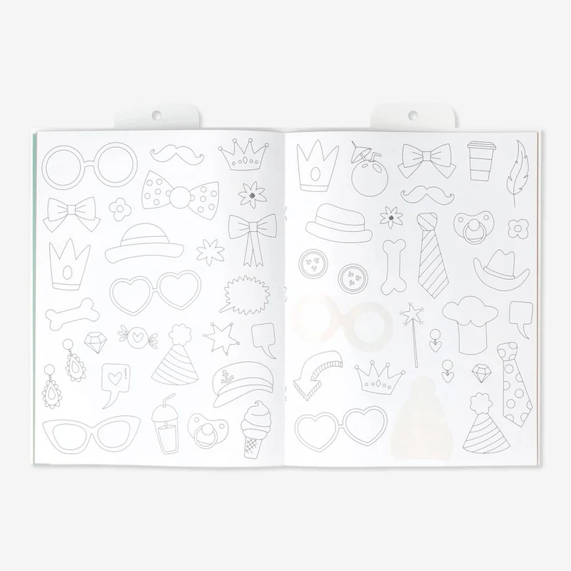 Sticker book. Pets