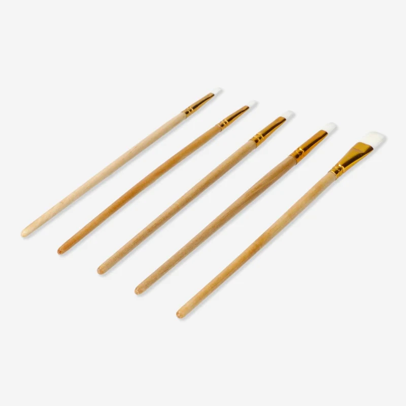Paintbrushes. Synthetic hair