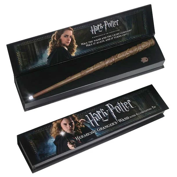 Varita Hermione con Luz - Harry Potter