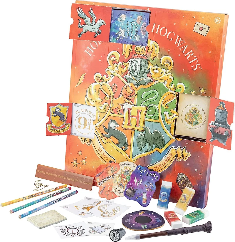 Calendario de Adviento Harry Potter Hogwarts 24 días