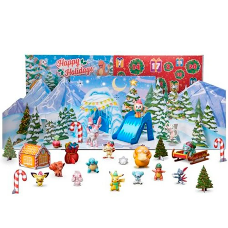 Calendario de Adviento Pokémon Deluxe 24 días