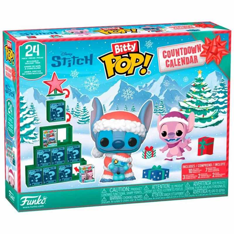 Calendario de Adviento Funko Bitty Pop Stitch 24 días
