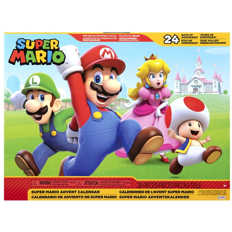 Calendario de Adviento Super Mario Bros 24 días