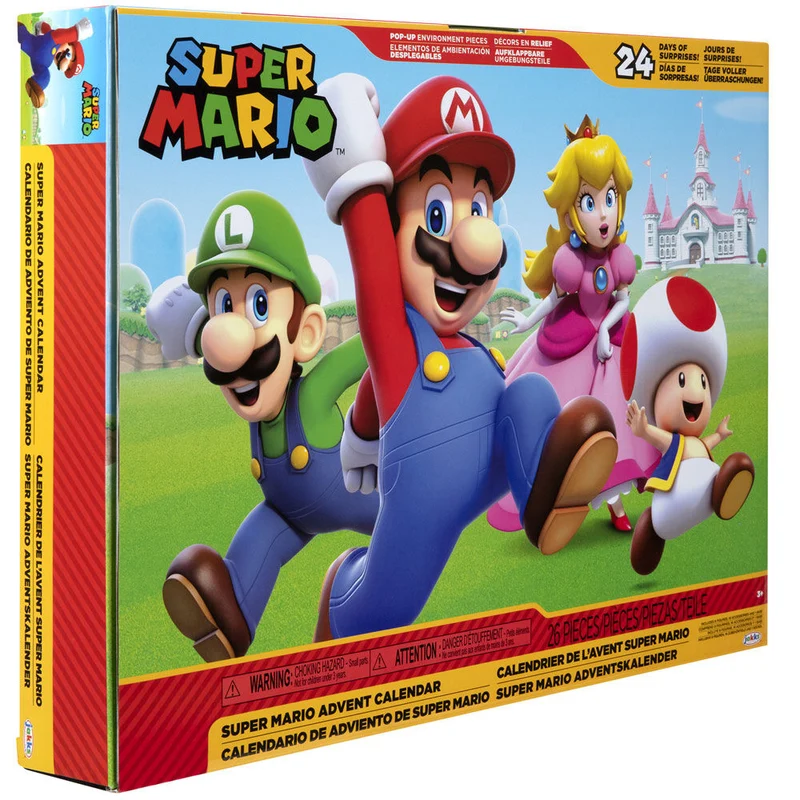 Calendario de Adviento Super Mario Bros 24 días