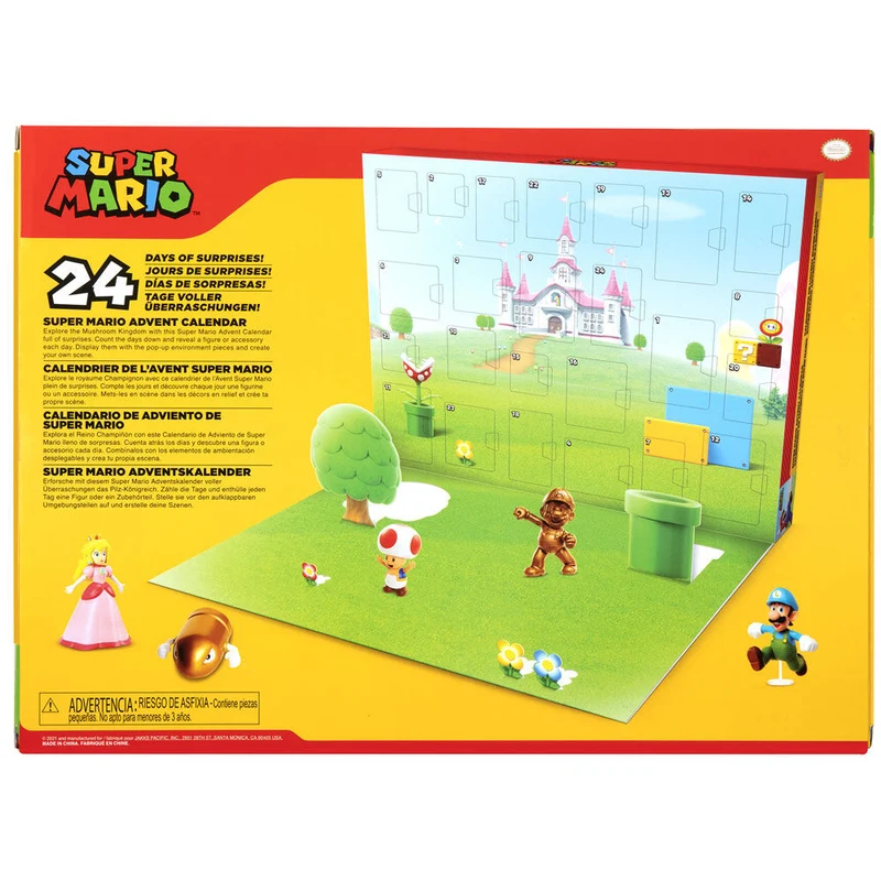 Calendario de Adviento Super Mario Bros 24 días