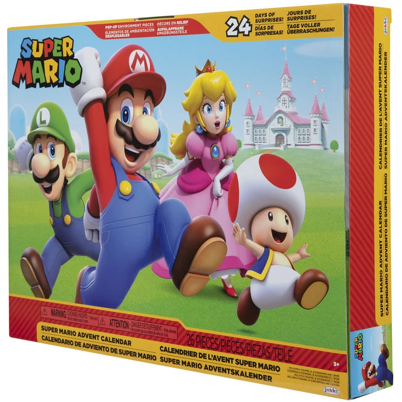 Calendario de Adviento Super Mario Bros 24 días