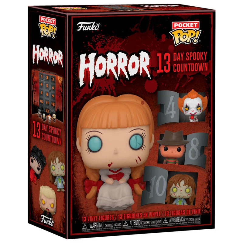 Calendario de Adviento Funko Pocket Pop Halloween 13 días