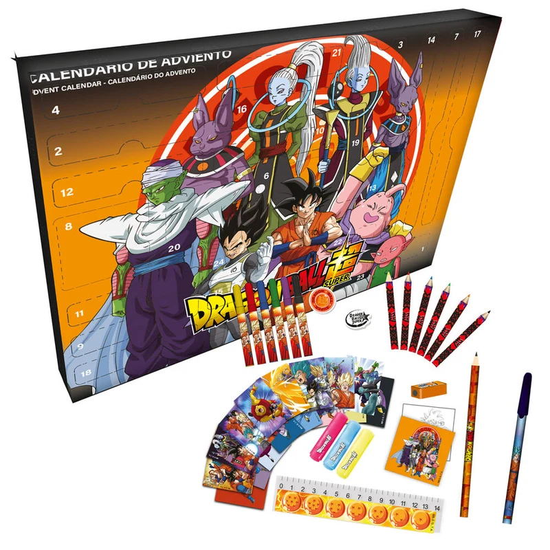 Calendario de Adviento Dragon Ball 24 días