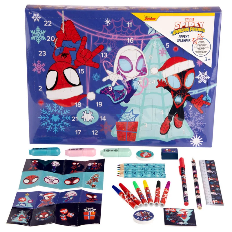 Calendario de Adviento Spiderman Marvel 24 días