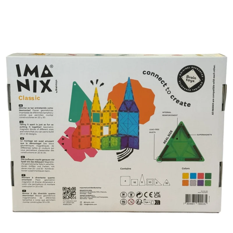 Imanix 60 piezas · Braintoys