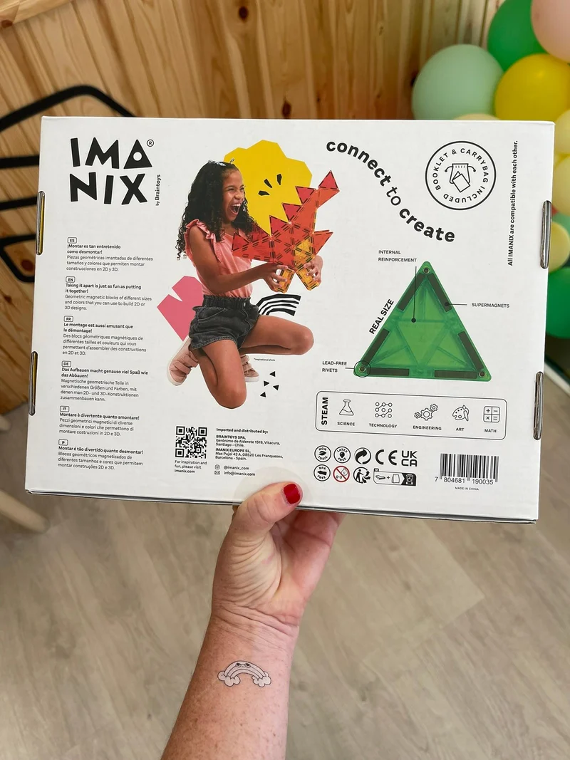 Imanix 60 piezas · Braintoys