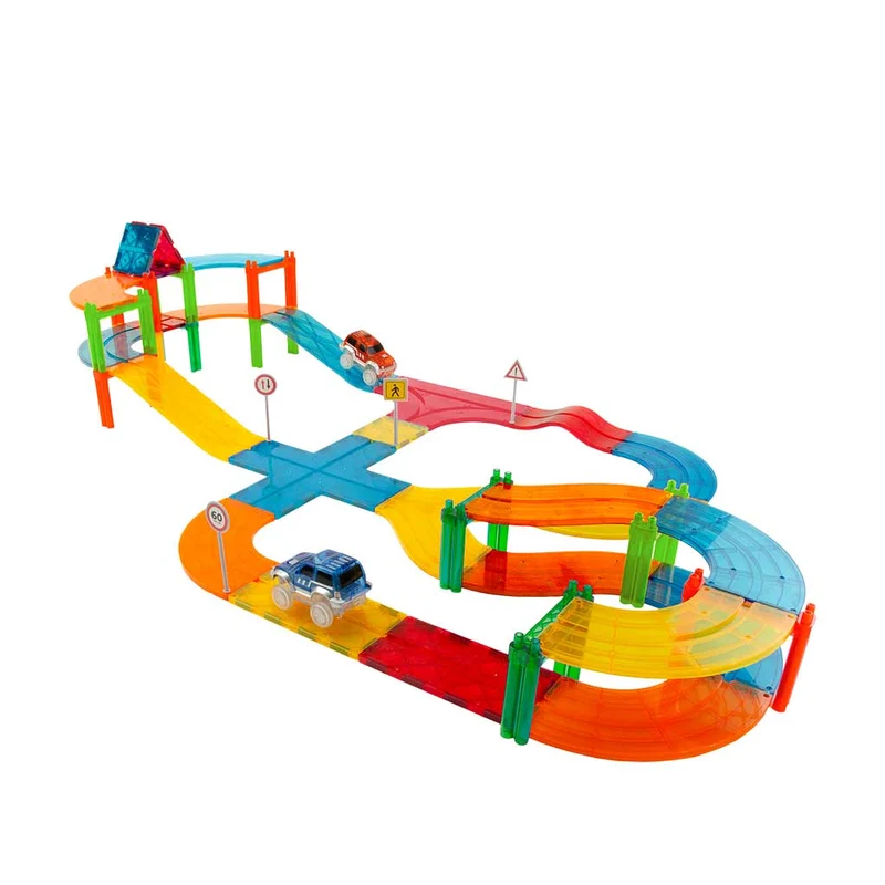 Imanix Pista de Carreras 50 piezas · Braintoys