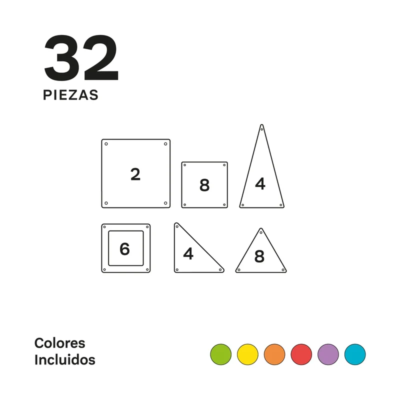 Imanix 32 piezas · Braintoys