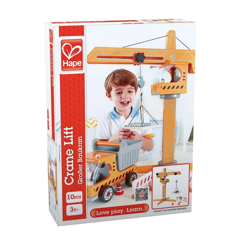 Grúa de madera · Hape