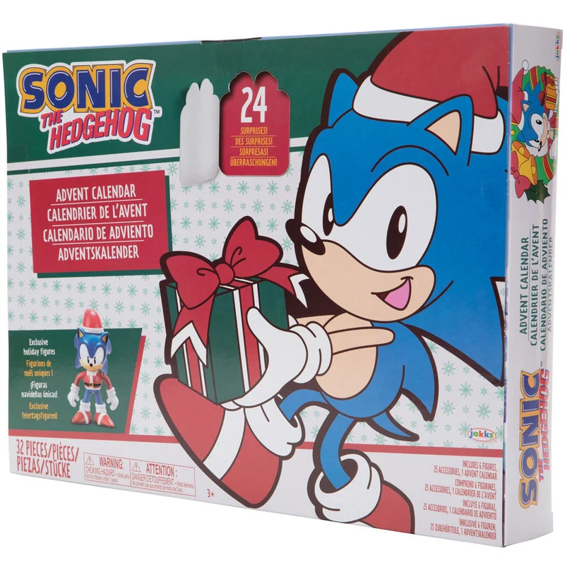 Calendario de Adviento Sonic The Hedgehog 24 días
