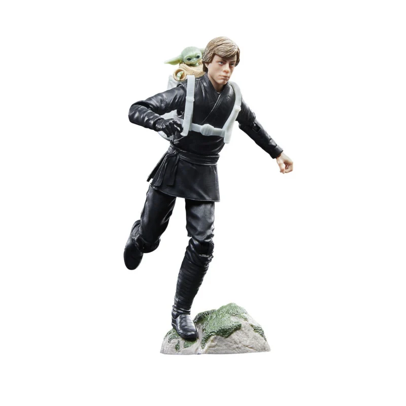 Set Figuras Articuladas Luke Skywalker y Grogu - Star Wars Black Series