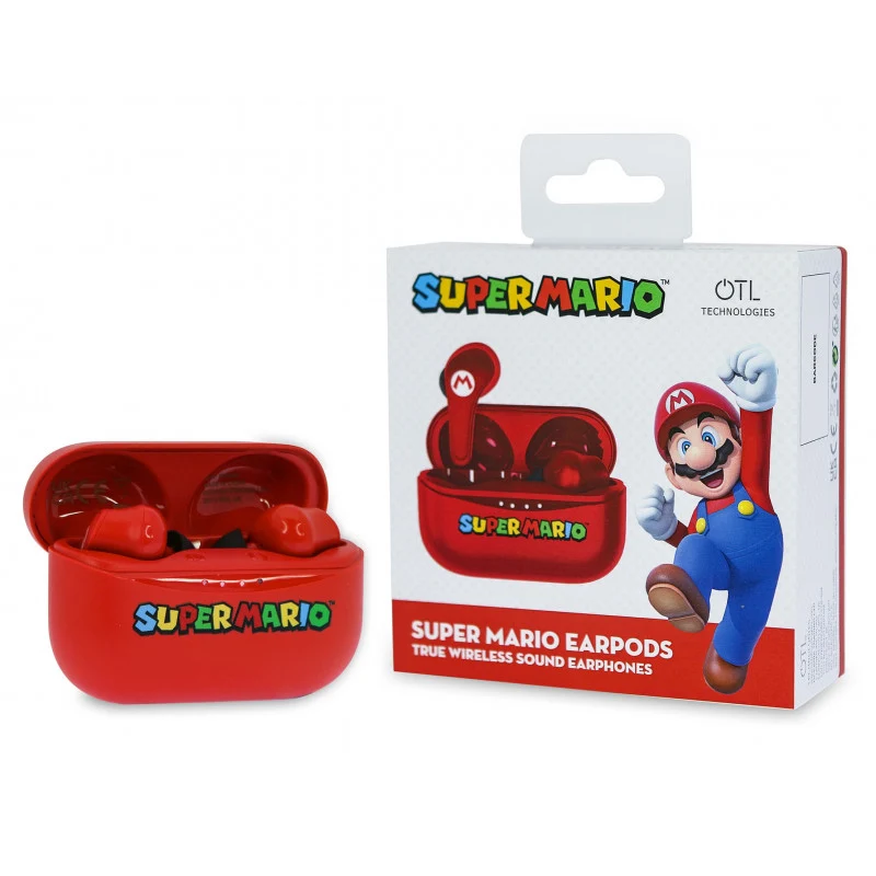 Auriculares Inalámbricos Earpods - Mario Bros