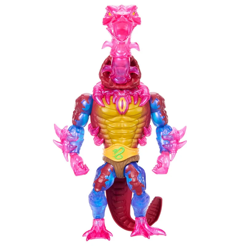 Figura Articulada Rattlor - MOTU x TMNT: Turtles of Grayskull