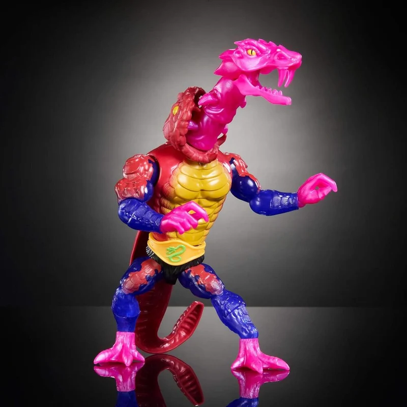 Figura Articulada Rattlor - MOTU x TMNT: Turtles of Grayskull