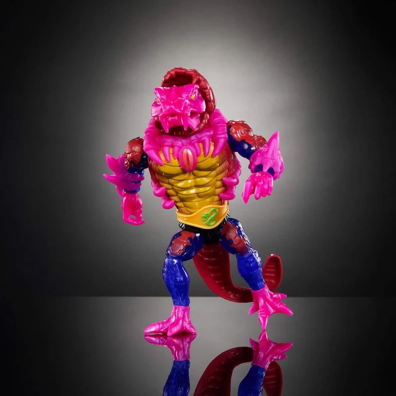 Figura Articulada Rattlor - MOTU x TMNT: Turtles of Grayskull