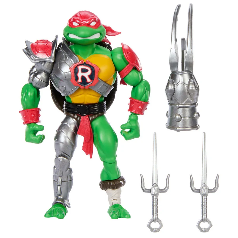 Figura Articulada Raphael - MOTU x TMNT: Turtles of Grayskull