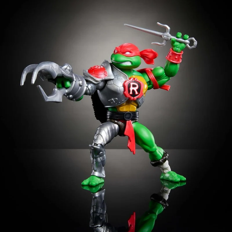 Figura Articulada Raphael - MOTU x TMNT: Turtles of Grayskull