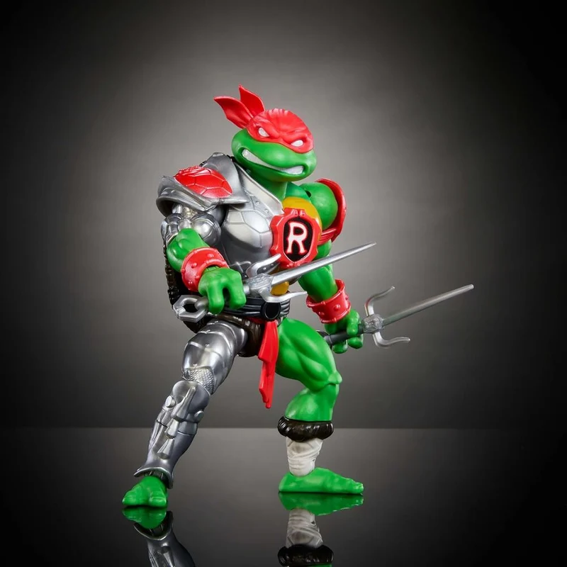 Figura Articulada Raphael - MOTU x TMNT: Turtles of Grayskull