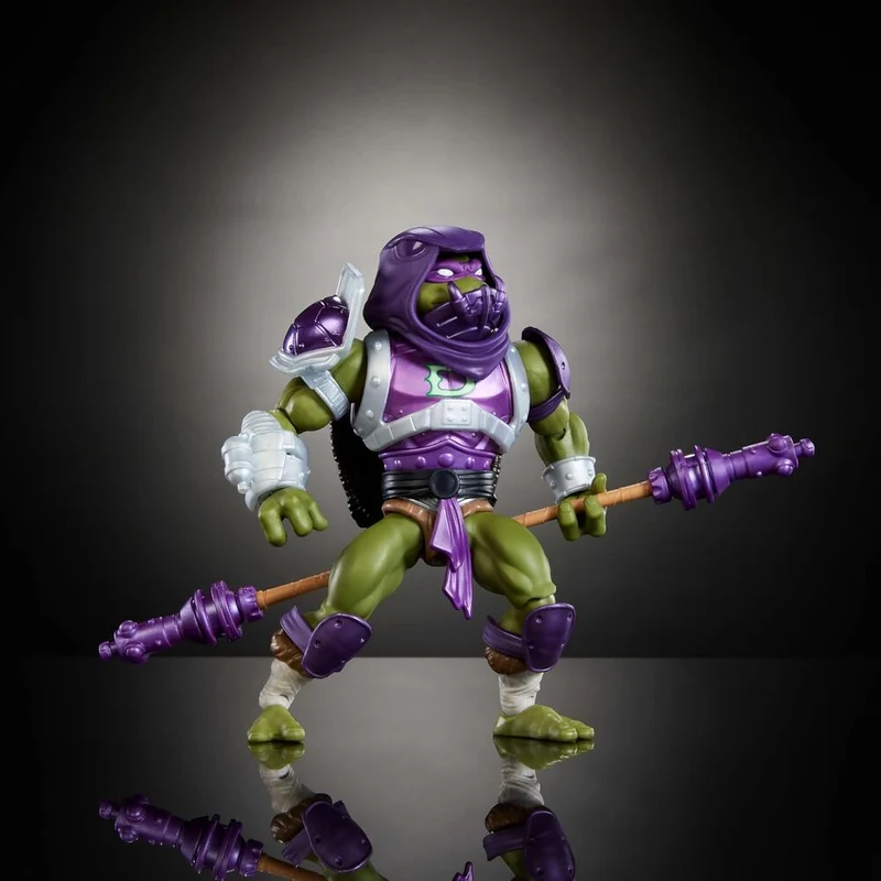 Figura Articulada Donatello - MOTU x TMNT: Turtles of Grayskull