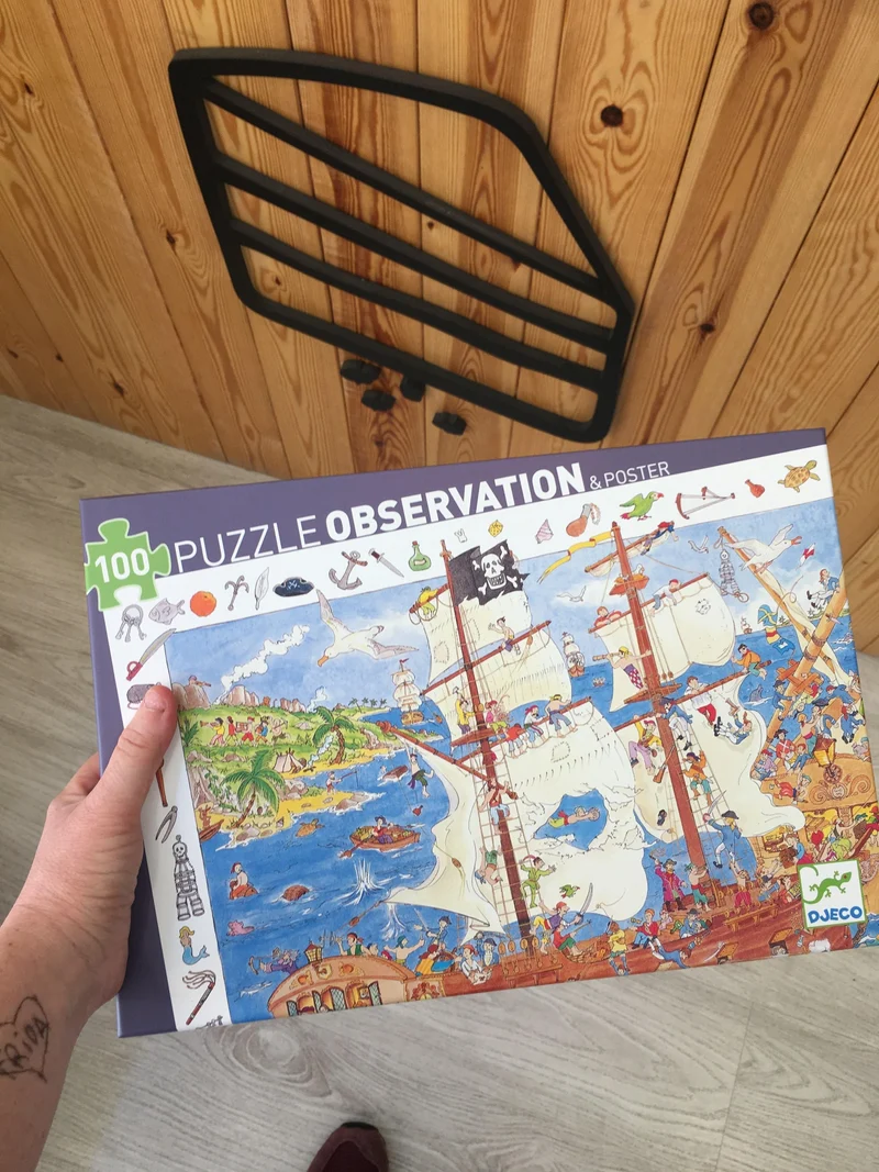 Puzzle Observación · Los Piratas