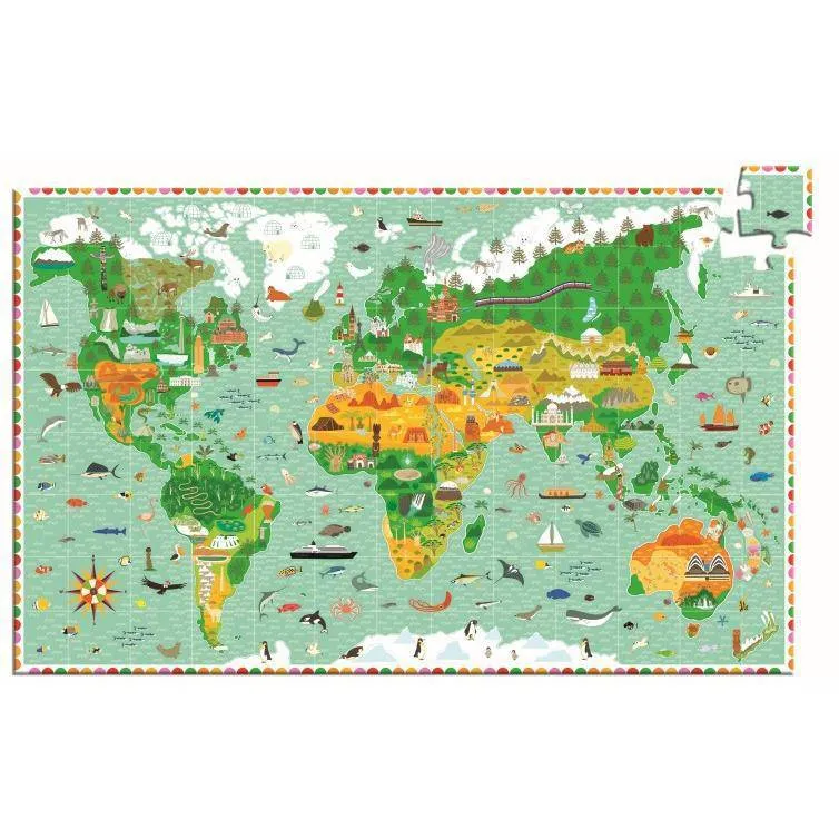 Puzzle Observación · Los Monumentos del Mundo