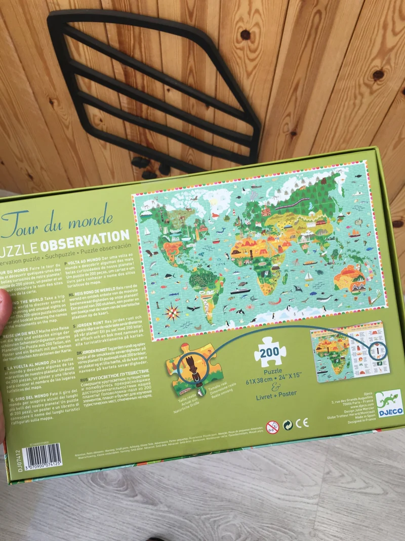 Puzzle Observación · Los Monumentos del Mundo