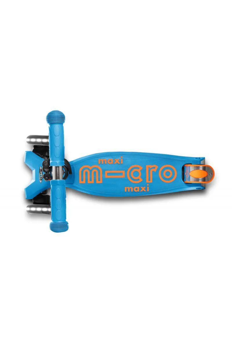 Patinete Maxi Deluxe LED · Azul Caribe