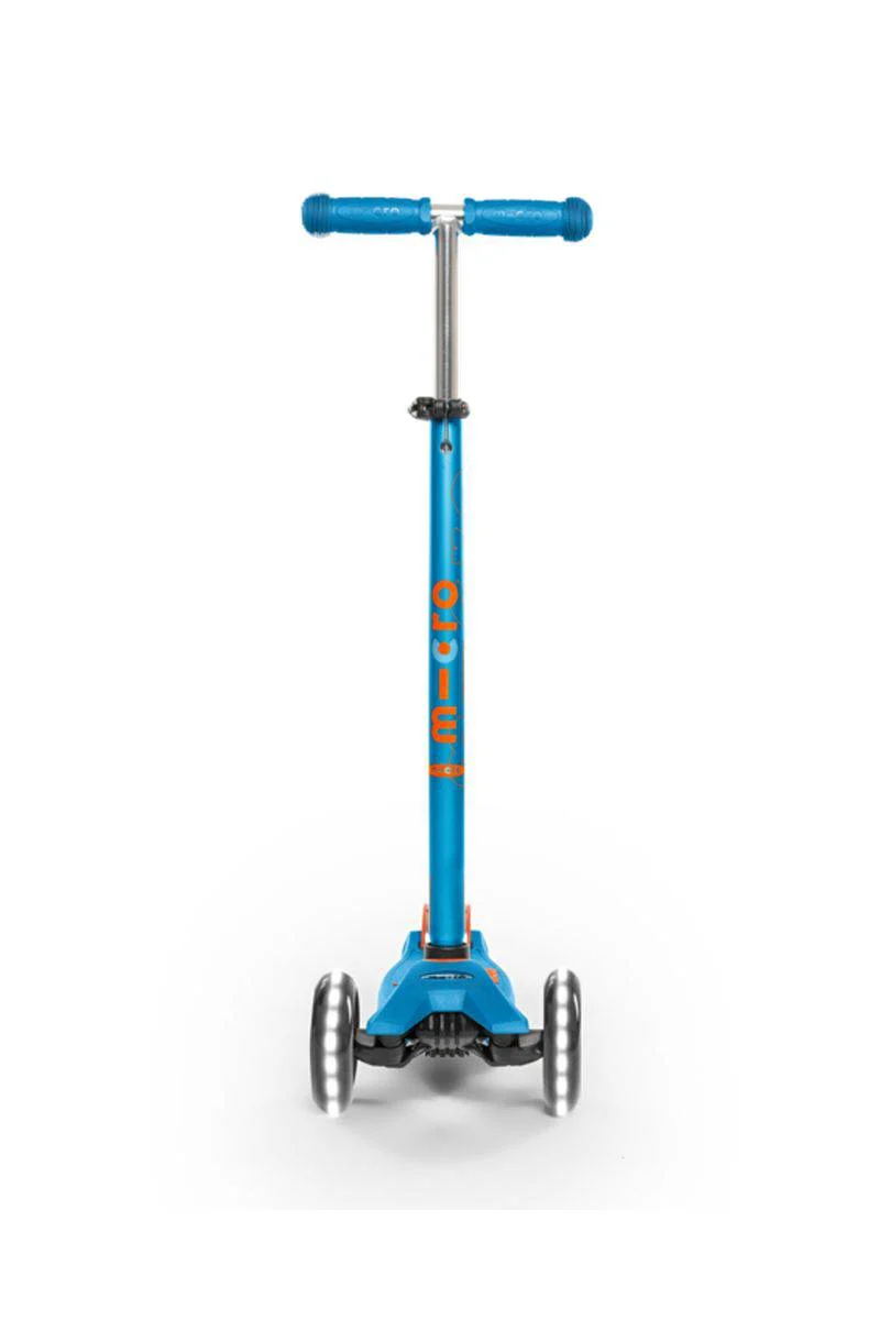 Patinete Maxi Deluxe LED · Azul Caribe