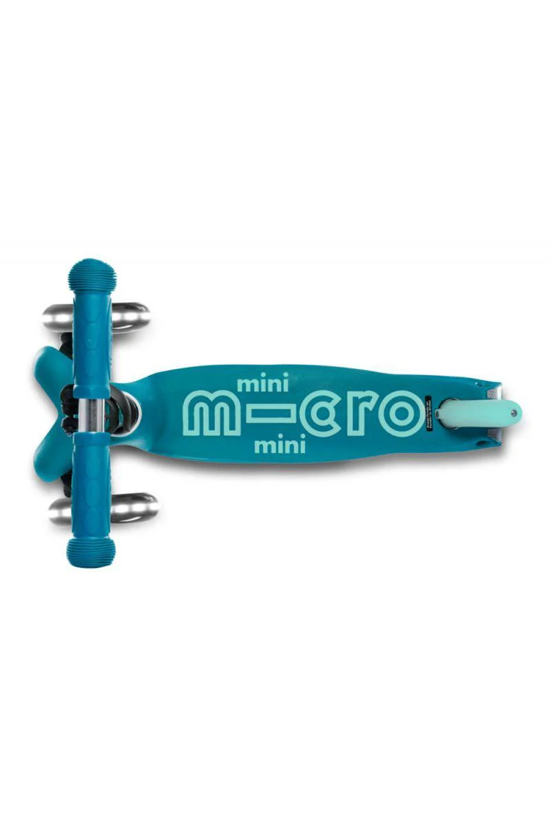 Patinete Mini Deluxe LED · Aqua