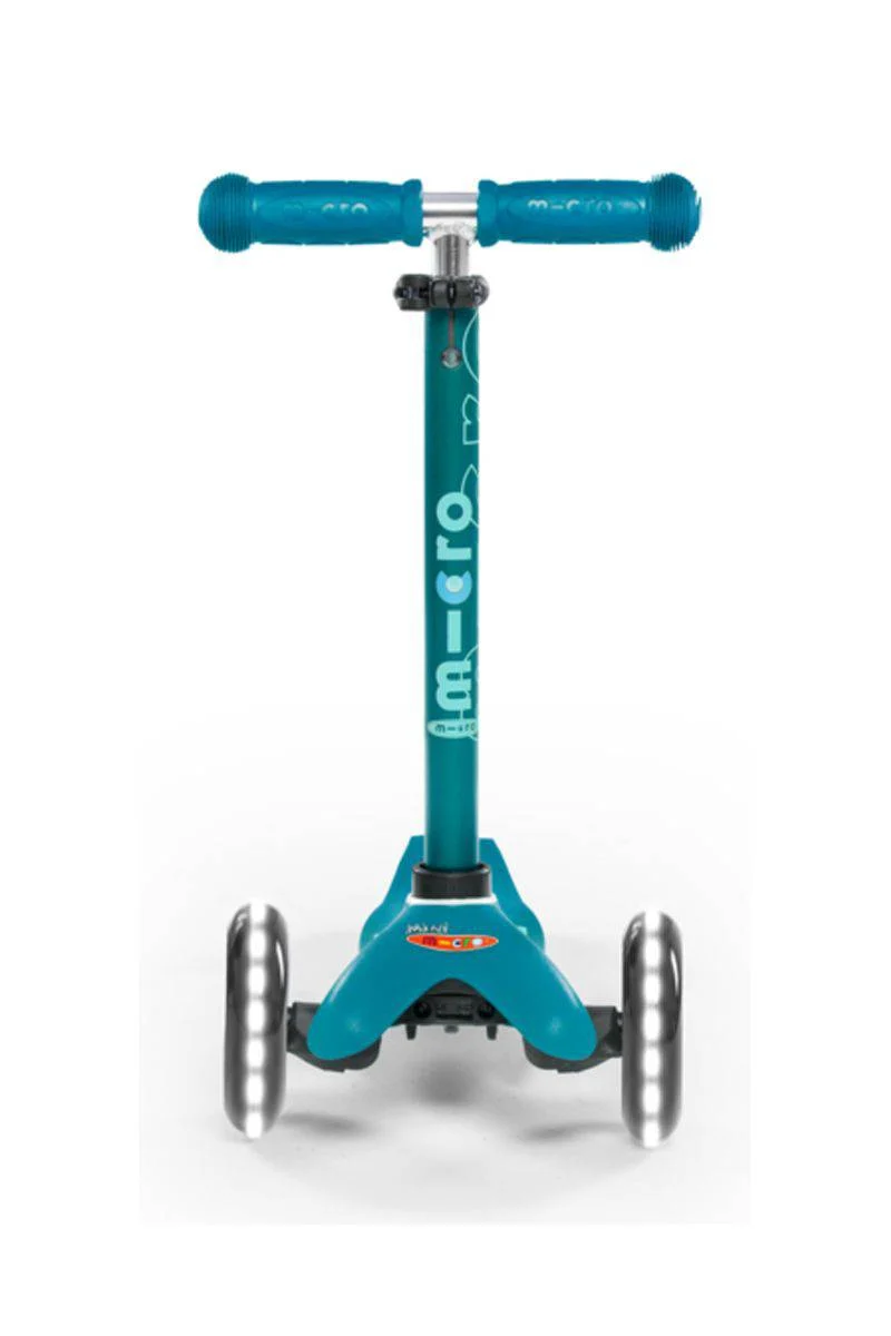Patinete Mini Deluxe LED · Aqua
