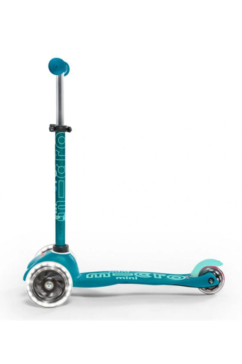 Patinete Mini Deluxe LED · Aqua