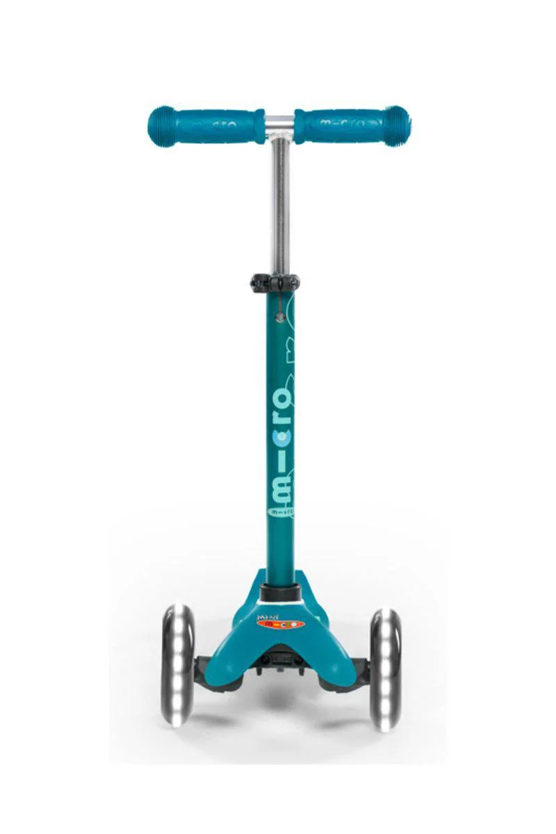 Patinete Mini Deluxe LED · Aqua