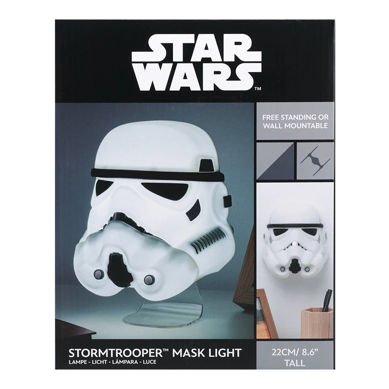Lámpara Máscara Stormtrooper - Star Wars 19cm