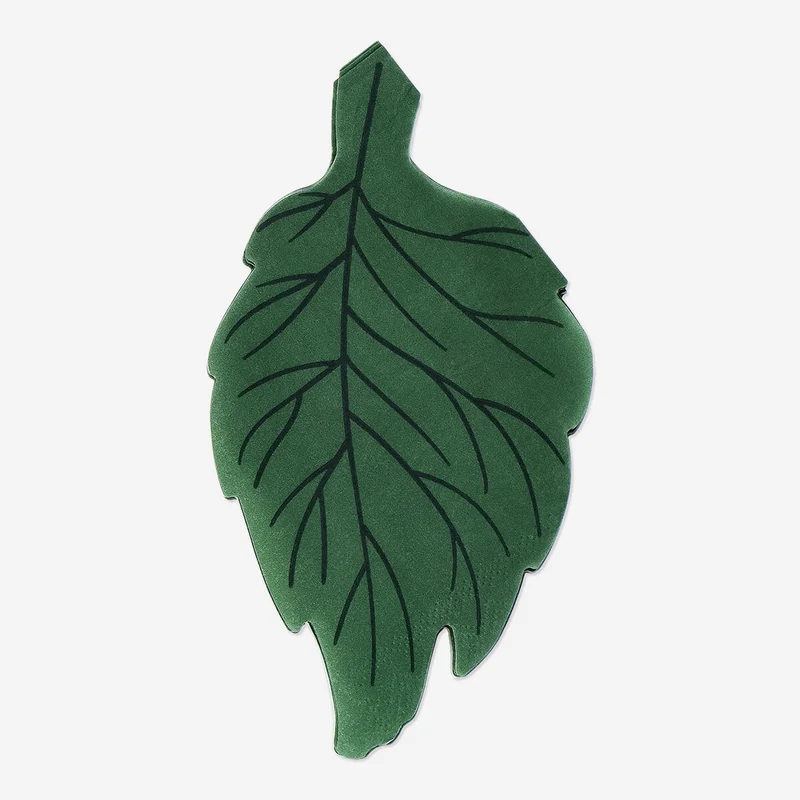 Leaf shaped Napkins - 15 pcs