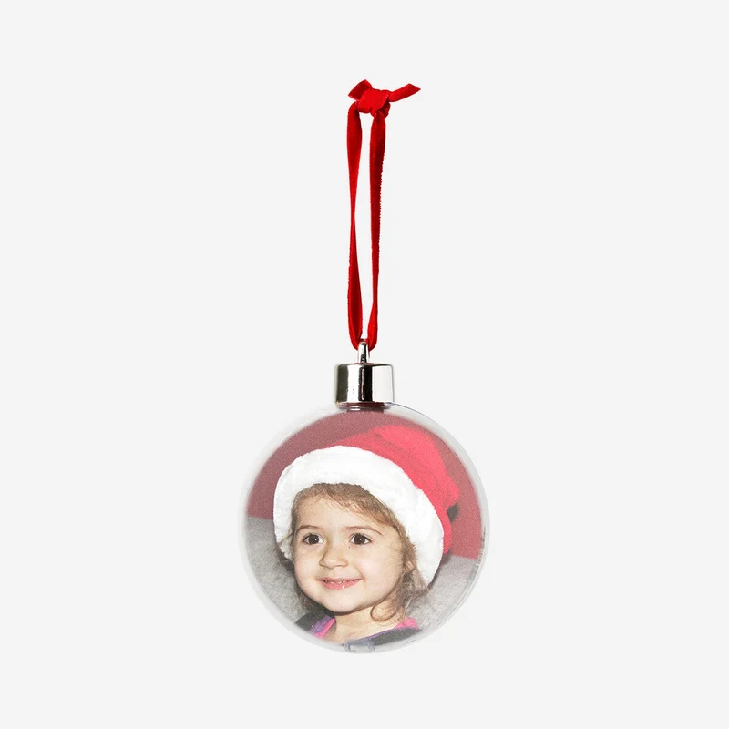 DIY Christmas bauble for photo - 1 pcs