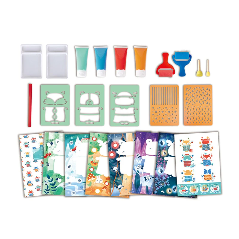 Kit Pintura con Esponja · Hape en