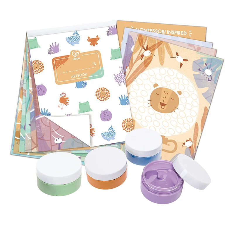 Kit pintura de dedos · Hape