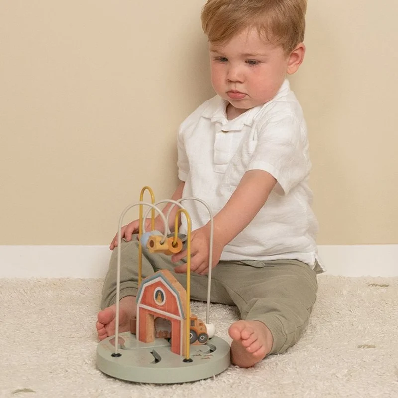 Laberinto espiral de cuentas Little Farm · Little Dutch
