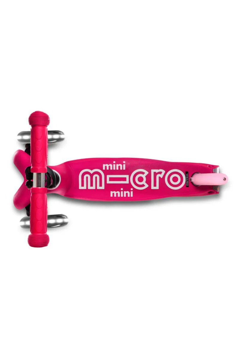 Patinete Mini Deluxe LED · Rosa