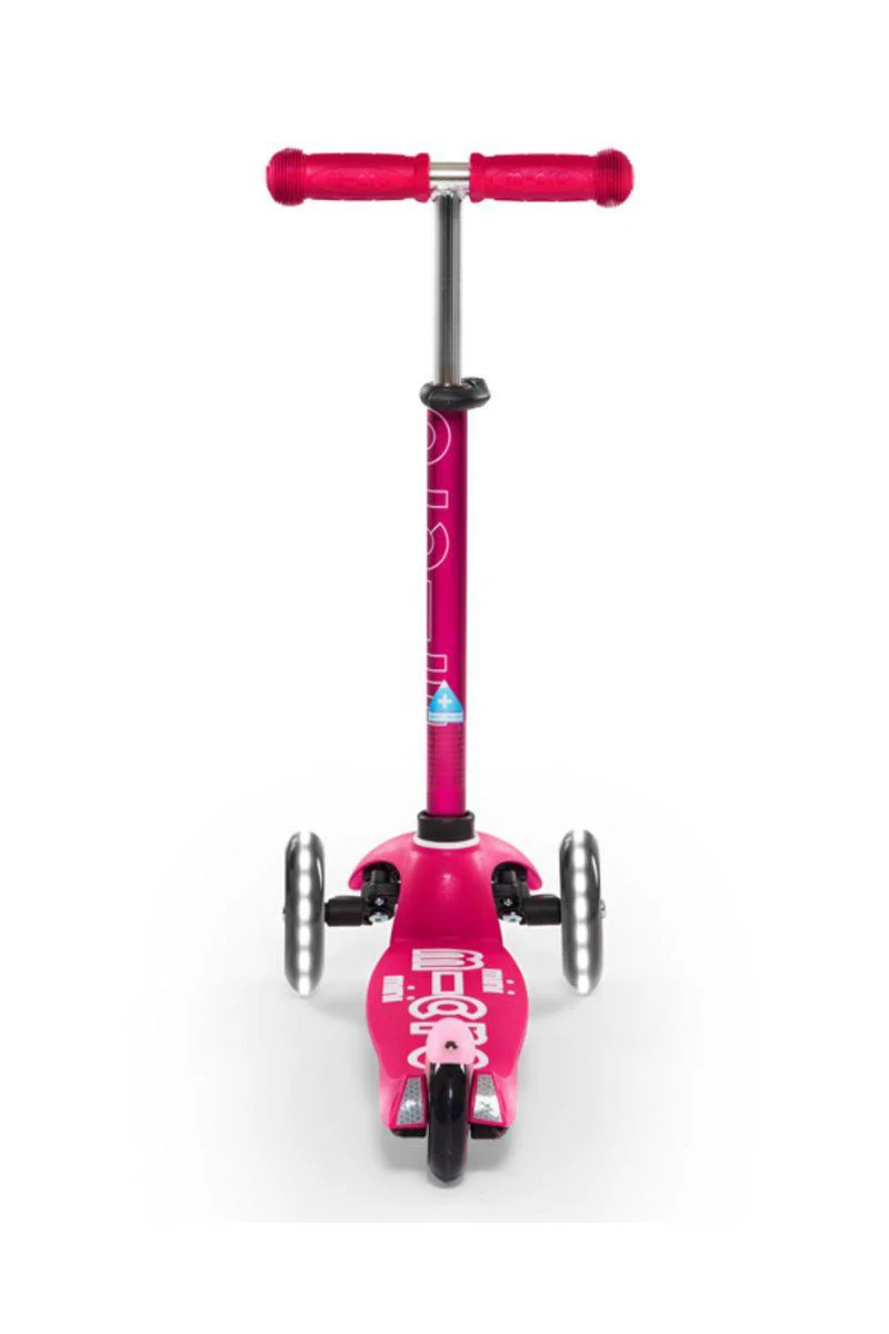 Patinete Mini Deluxe LED · Rosa