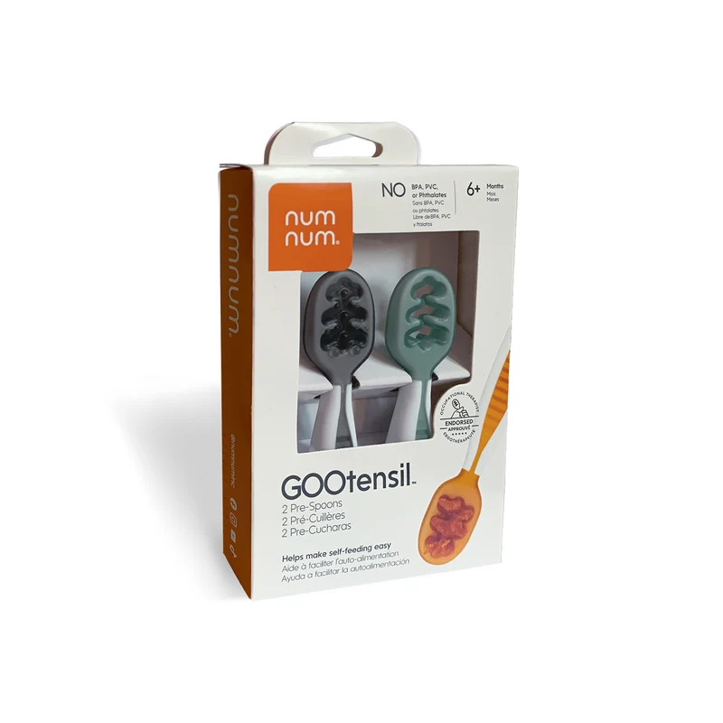 Pre-Cucharas Num Num Verde/Gris