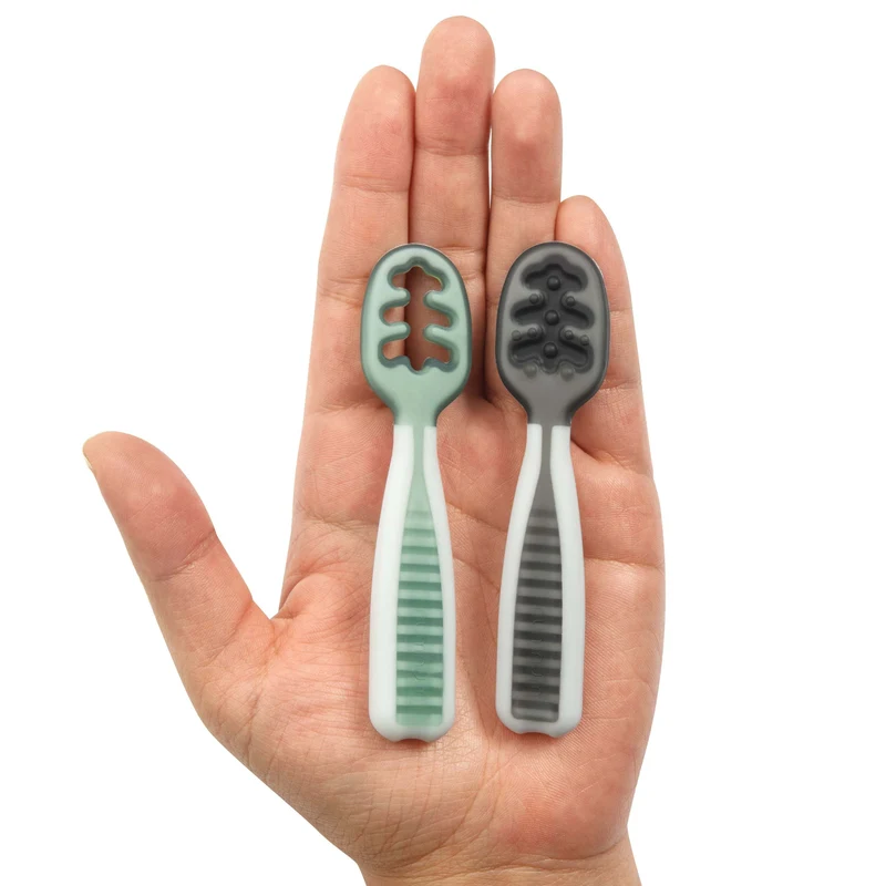 Pre-Cucharas Num Num Verde/Gris