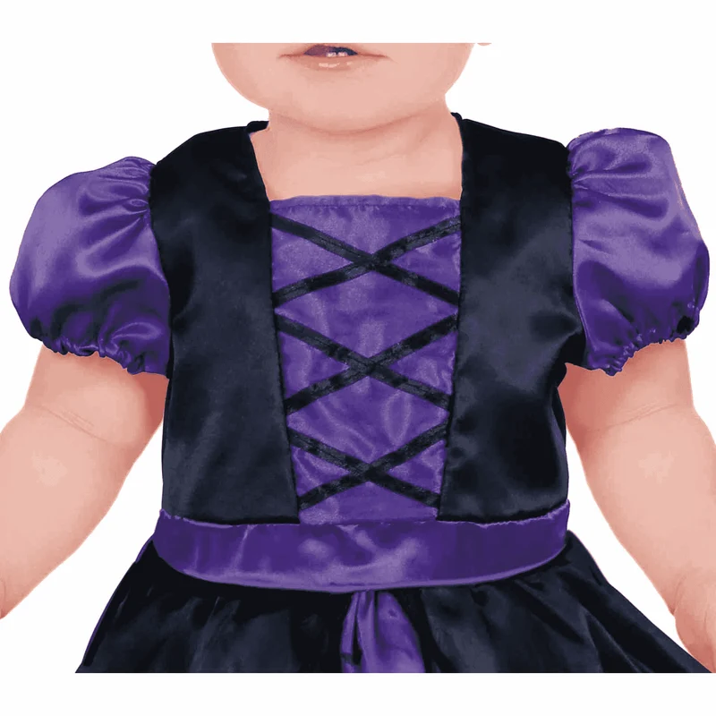 Disfraz Bebé Brujita Morada 18-24 Meses