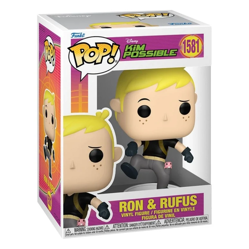 Funko Pop Ron con Rufus - Kim Possible